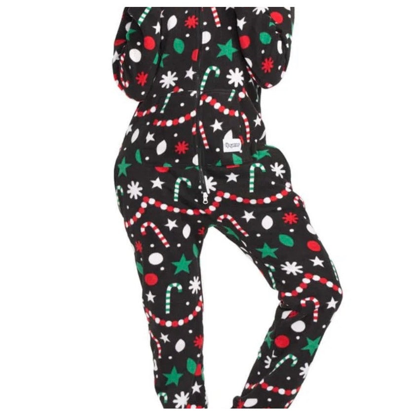 Tipsy Elves Christmas Goodies Pajama Set NEW XS Candy Cane Holiday Lounge Set