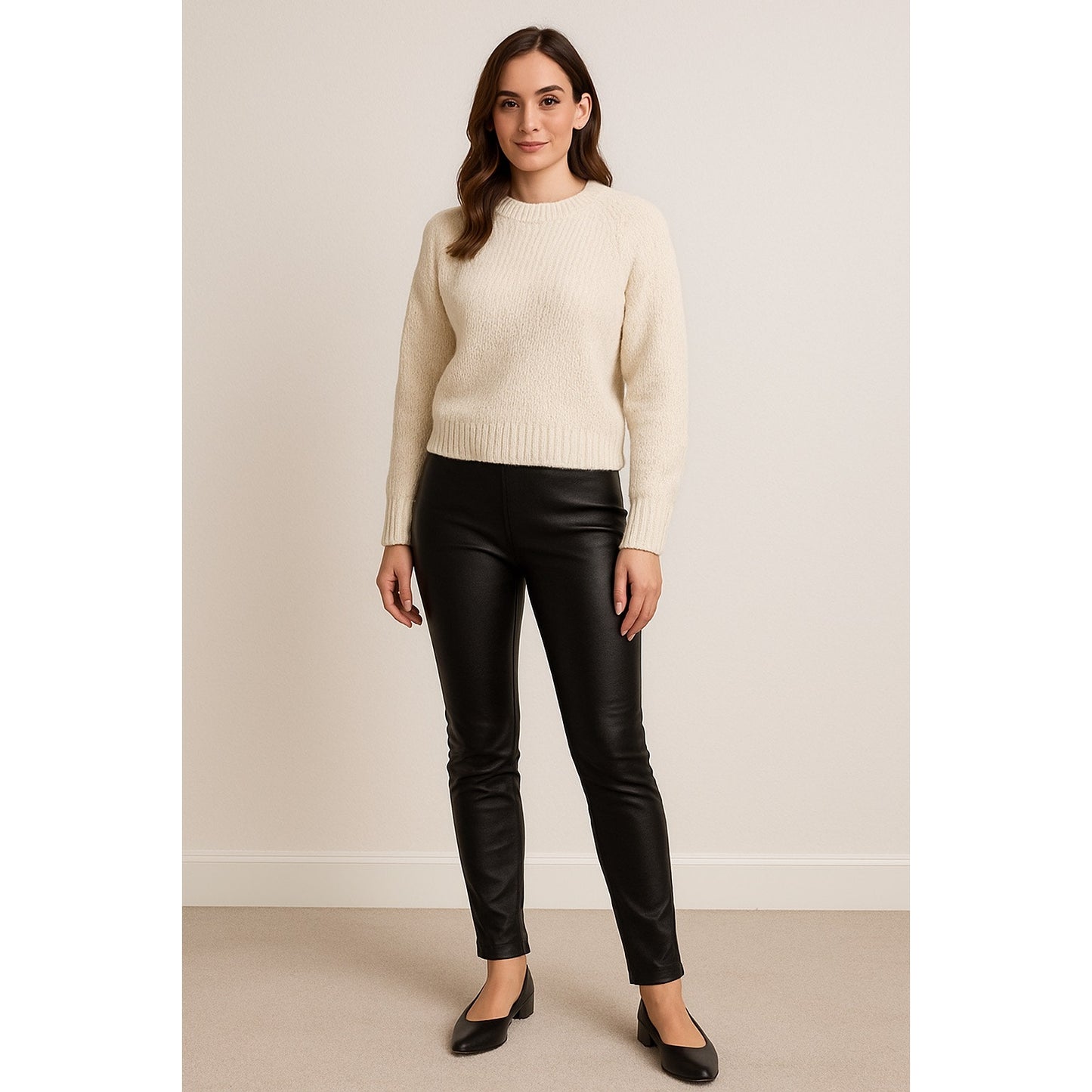 Zara Faux Leather Skinny Pants – Size XSmall