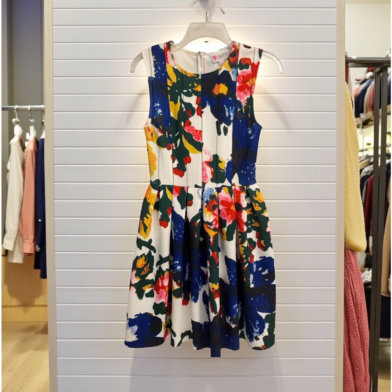 L’atiste by Amy | Waterprint Women's Floral Dress – Size Small – NEW