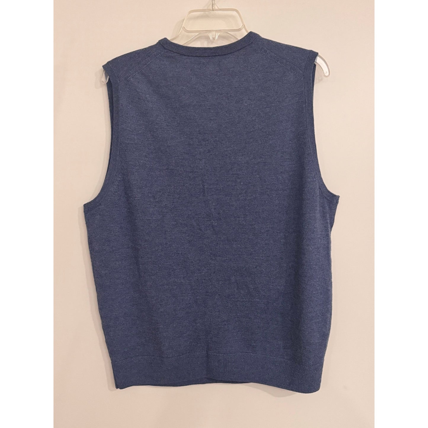Nordstrom Men’s Shop 100% Merino Wool V-Neck Sweater Vest – Medium