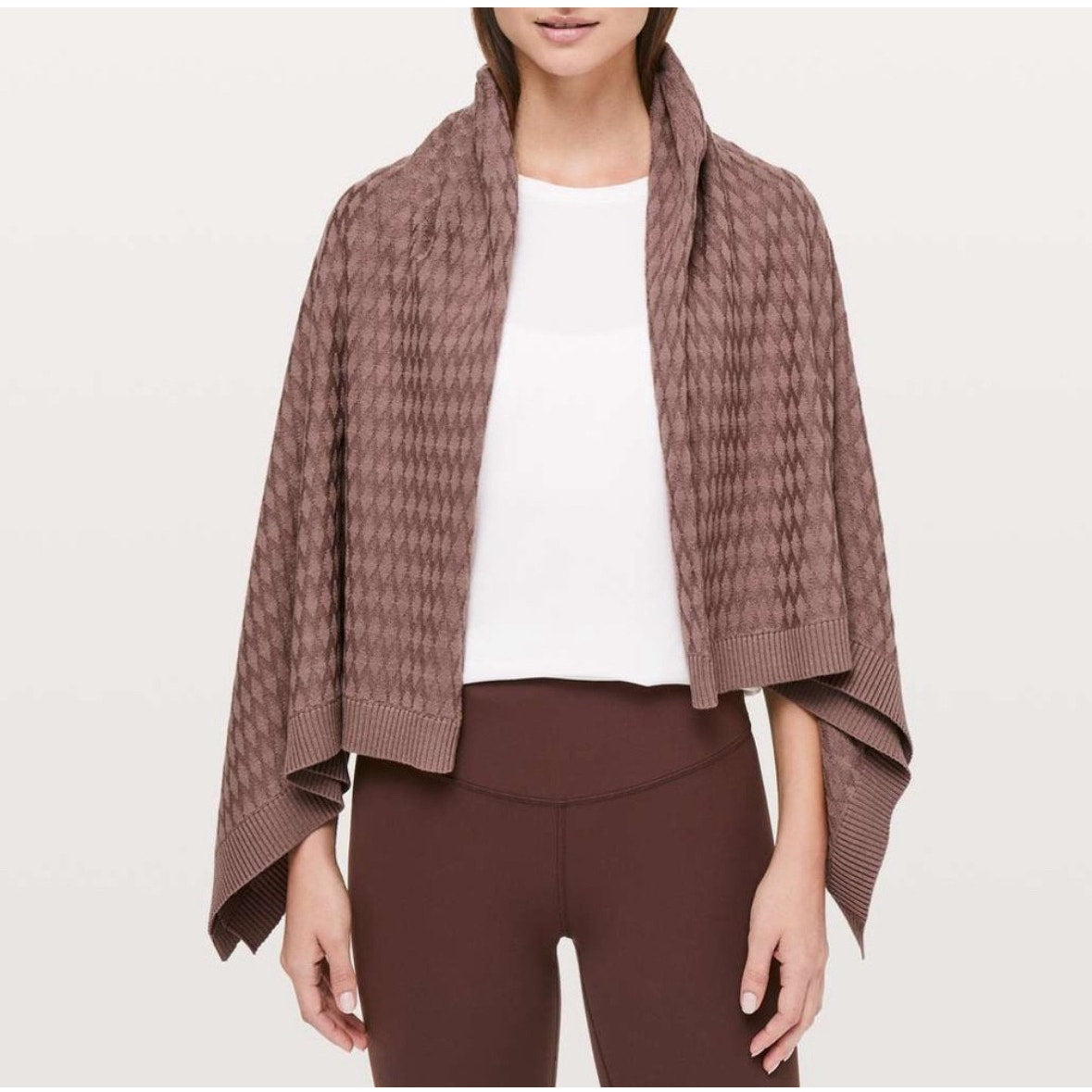 Lululemon Divinity Cashmere Blend Poncho – One Size (OS)