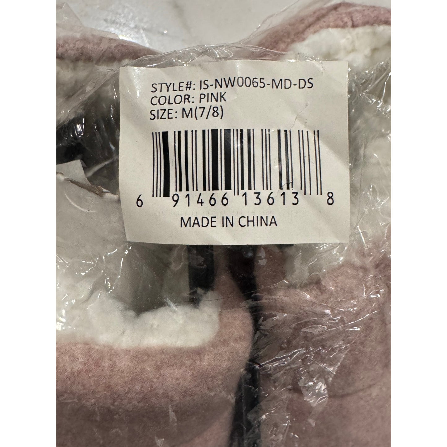 Nine West Cozy Slippers | Pink |  NEW | Size 7–8