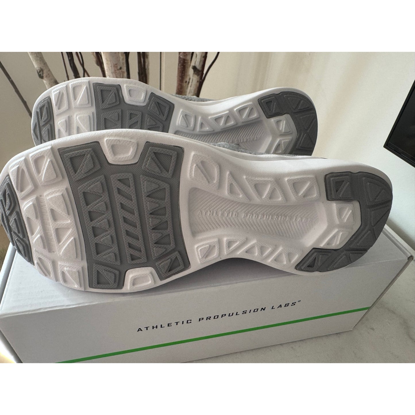 APL TechLoom Wave Sneakers Women's 5.5 Cement White NEW