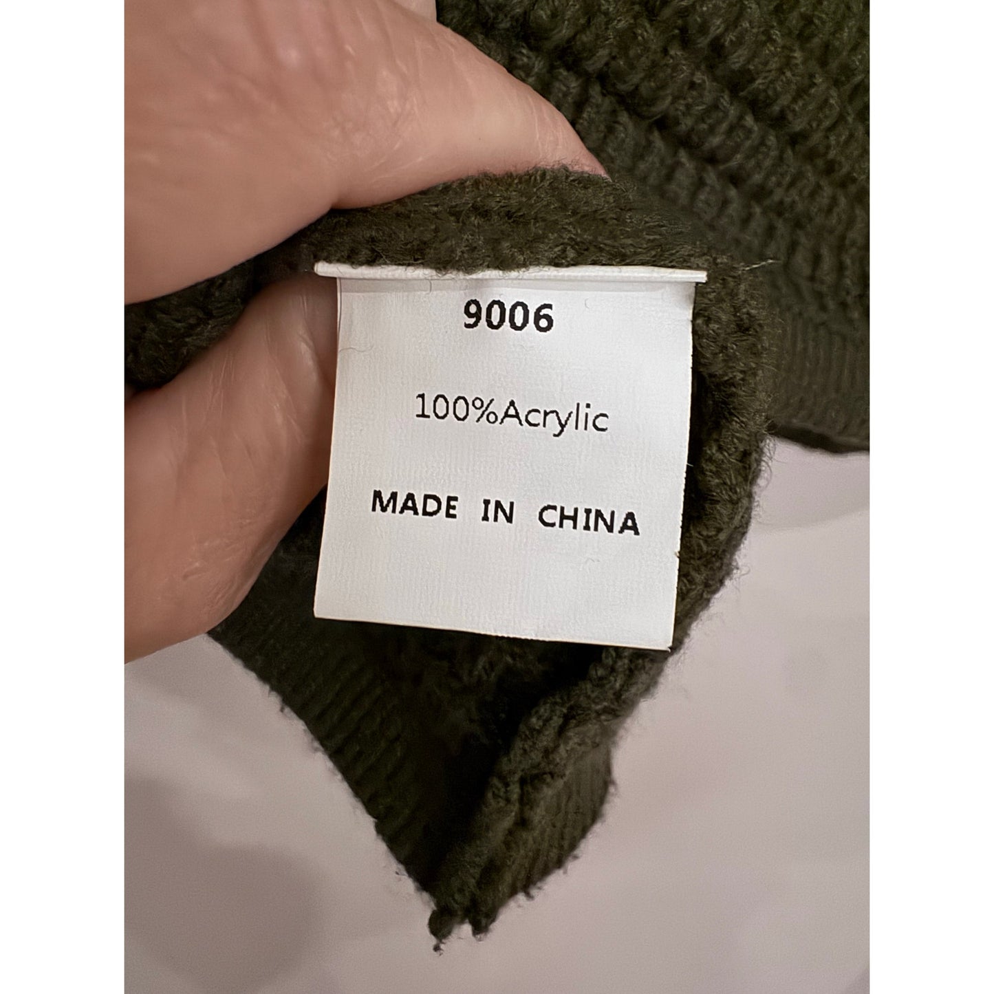 PRETTYGARDEN Army Green Knit Cardigan Sweater Women’s Size L Button Front Pocket