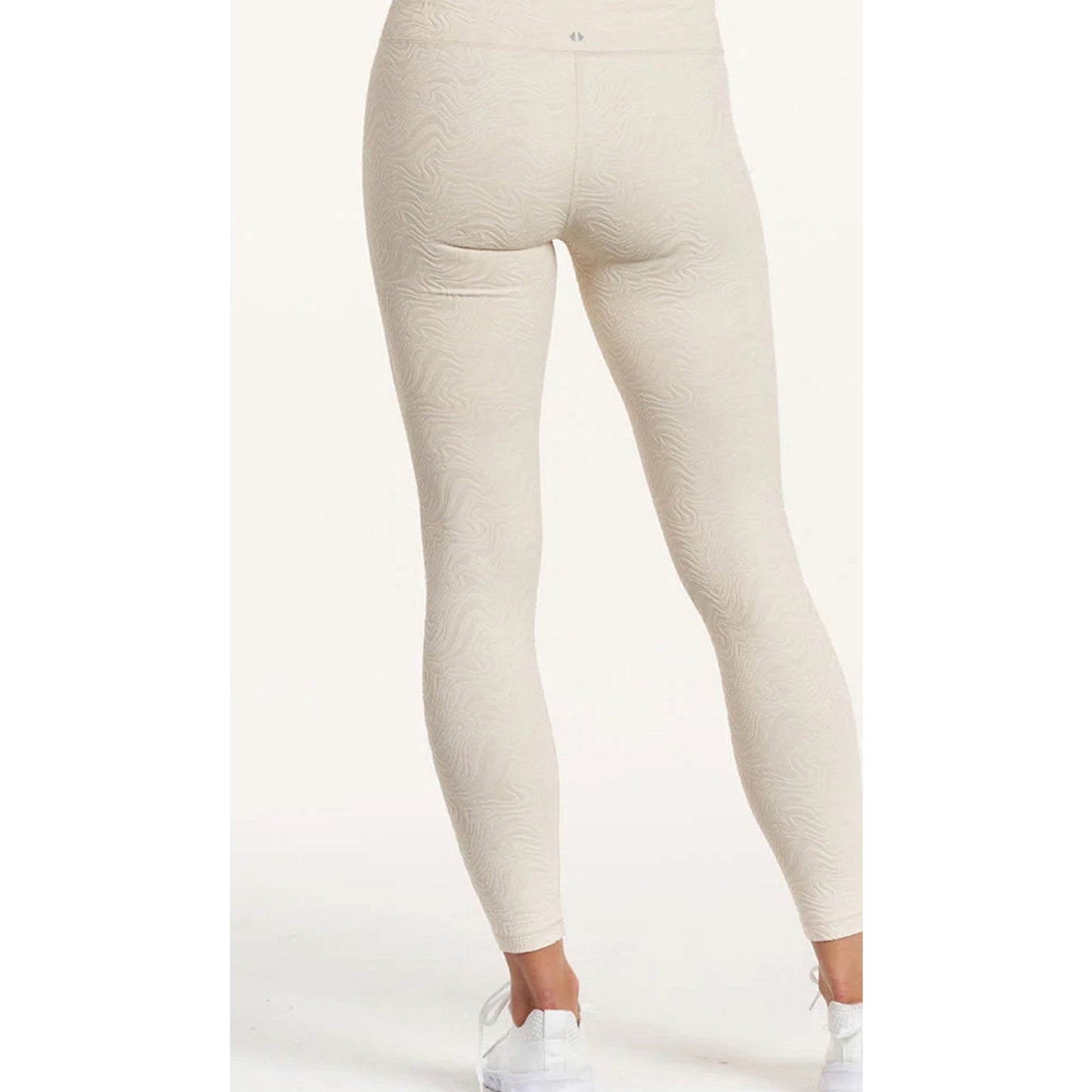 Women's Ripple 7/8 Legging Life Time Branded | Chalk | Large NWT