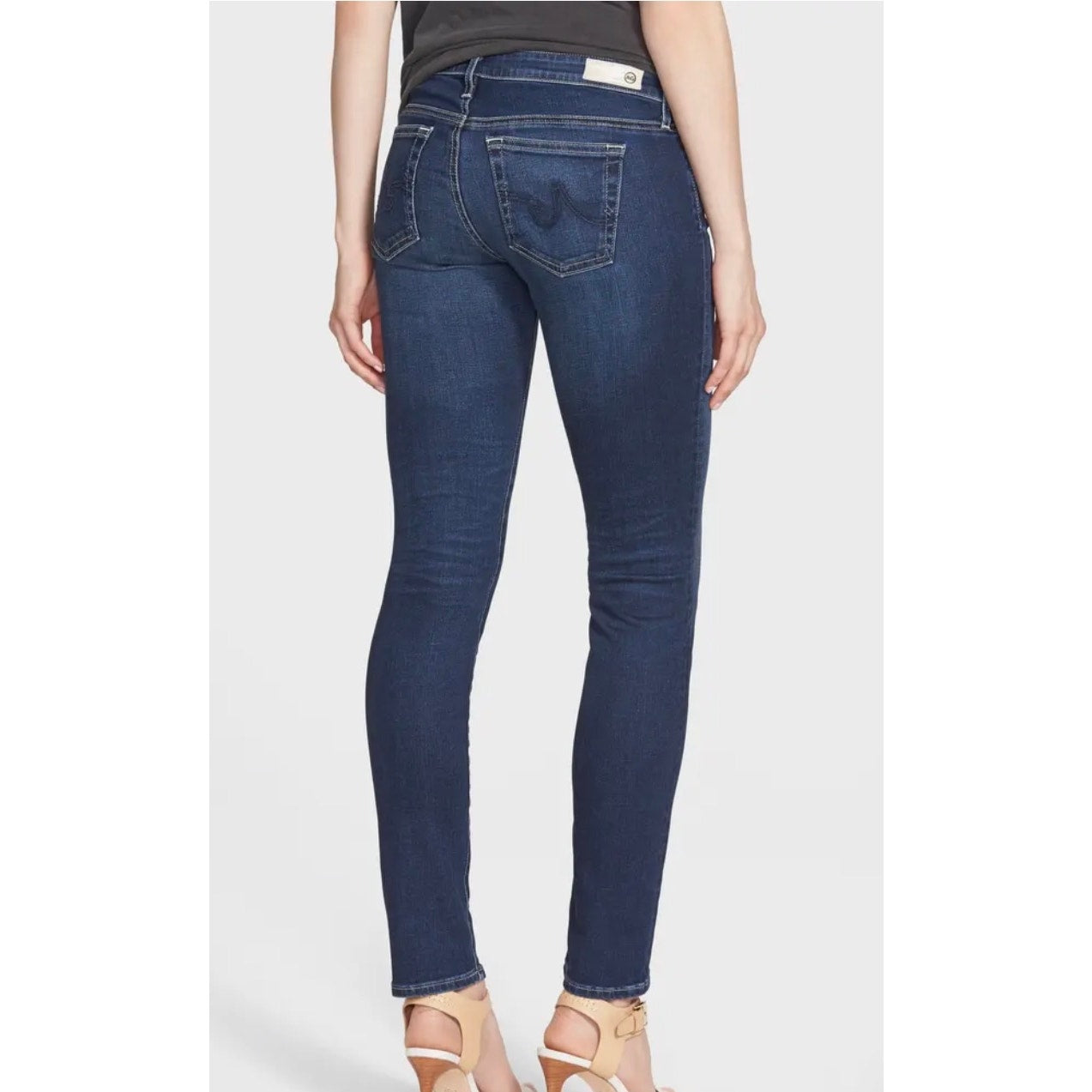 AG Adriano Goldschmied Stilt Cigarette Jeans NWT Medium Wash Size 26