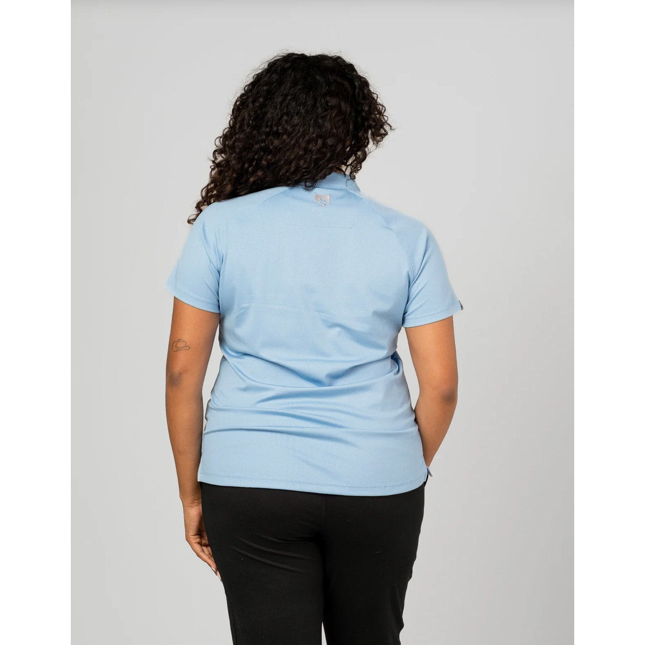 Storm Creek Women’s Visionary II Solid Short Sleeve Polo – Size M - Blue