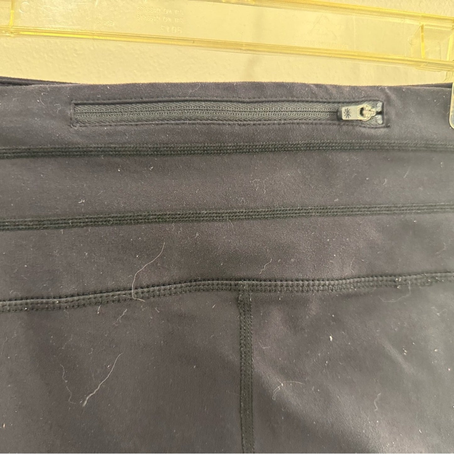 Athleta Relay Capri Black Running Leggings | Size L