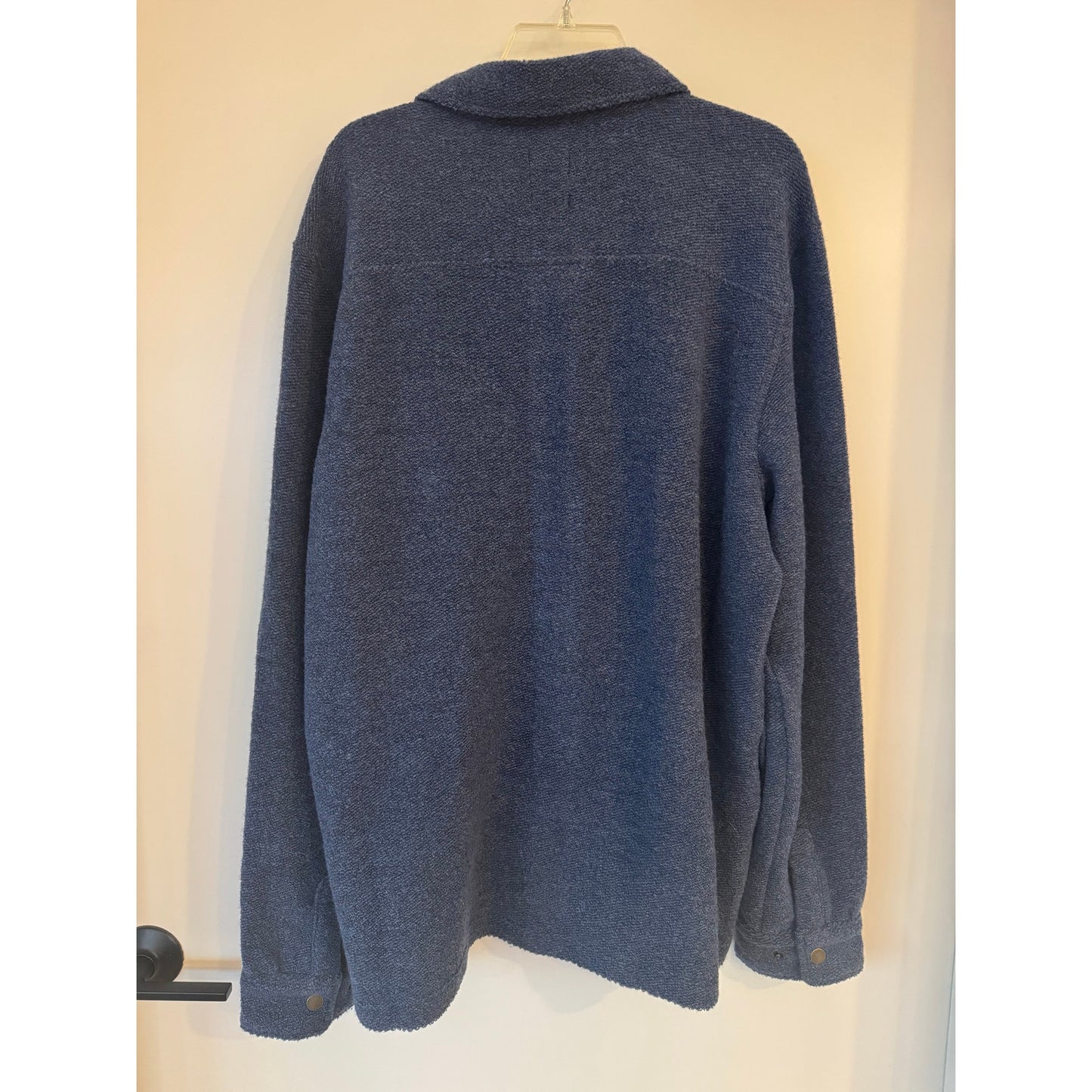 prAna IncrediWool Overshirt XL – Stormy Night Heather – NWT