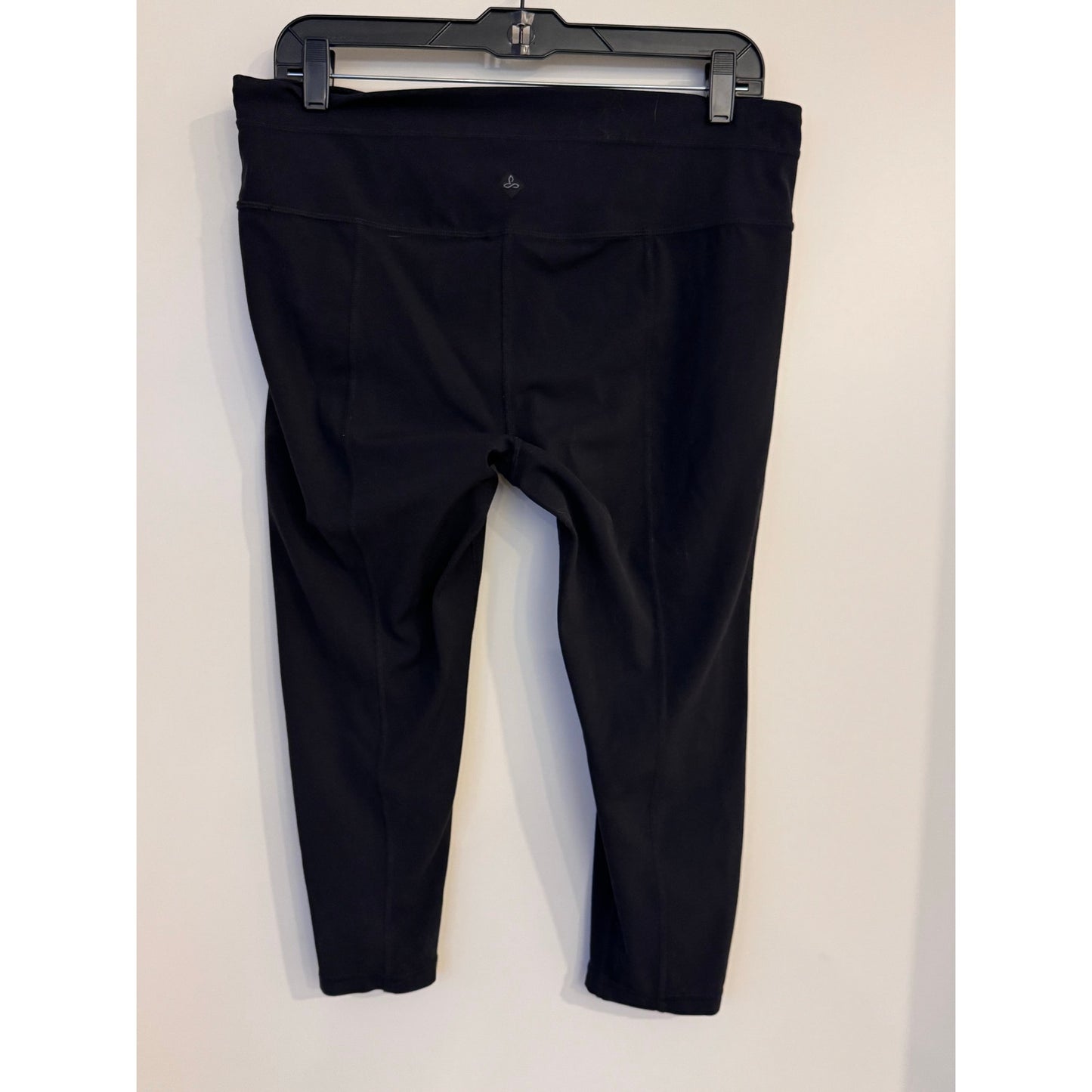 PrAna Momento Capri Leggings – Black | Size XL