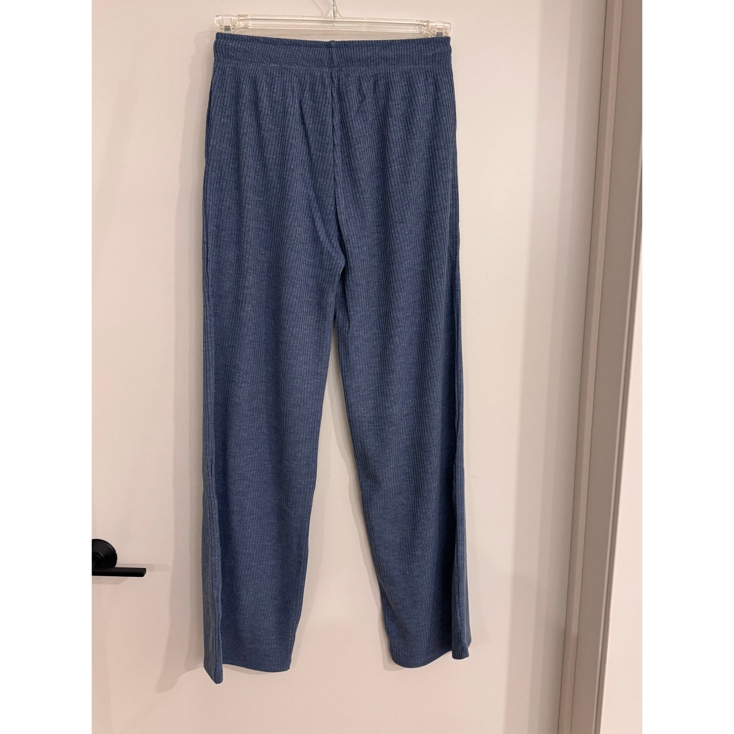 Zenana Ribbed Lounge Set | Blue | Size M | NWT