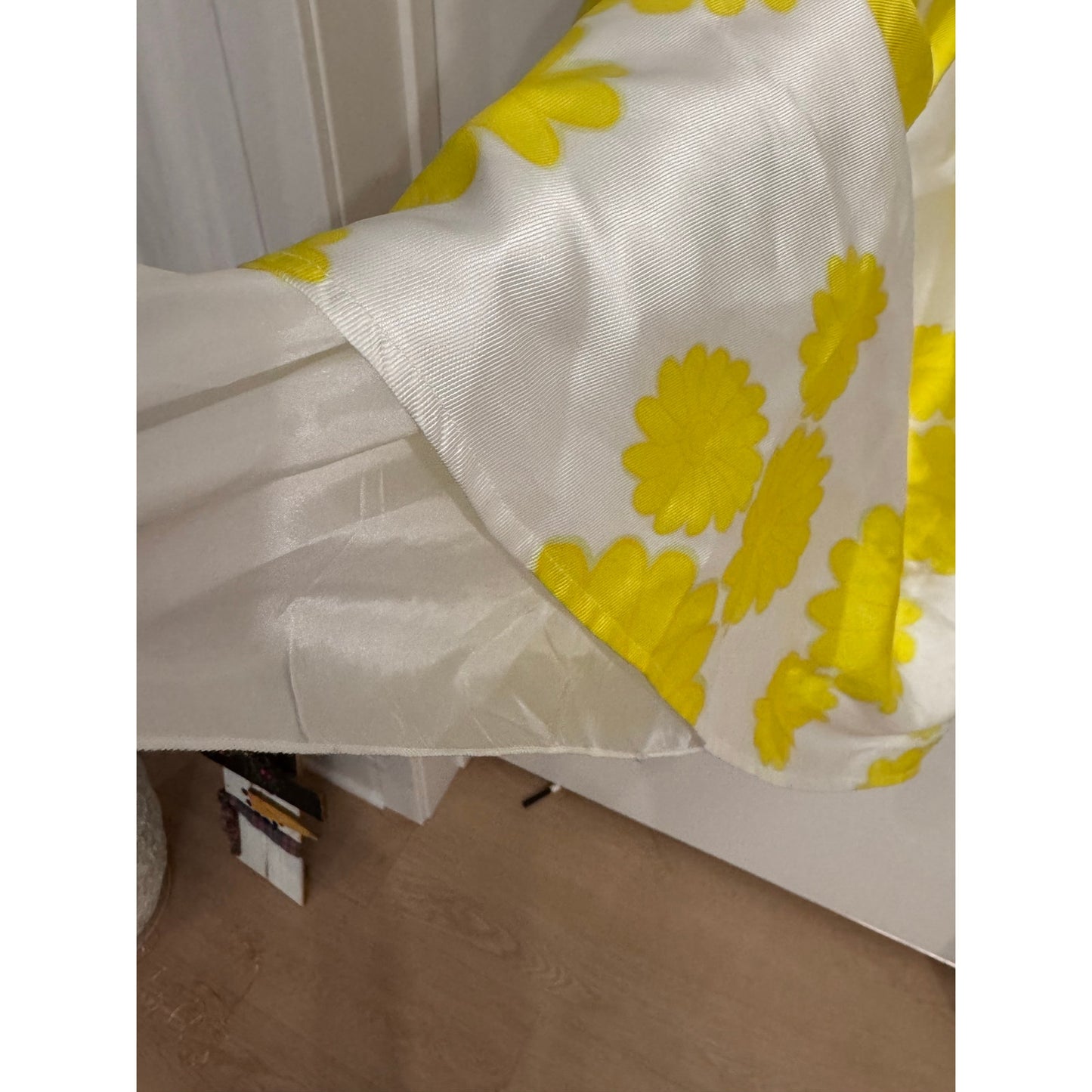 AX Paris Floral Print 2-in-1 Dress – Yellow | NEW | Size US 4