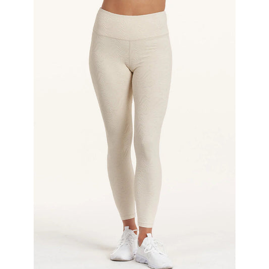 Women's Ripple 7/8 Legging Life Time Branded | Chalk | Large NWT