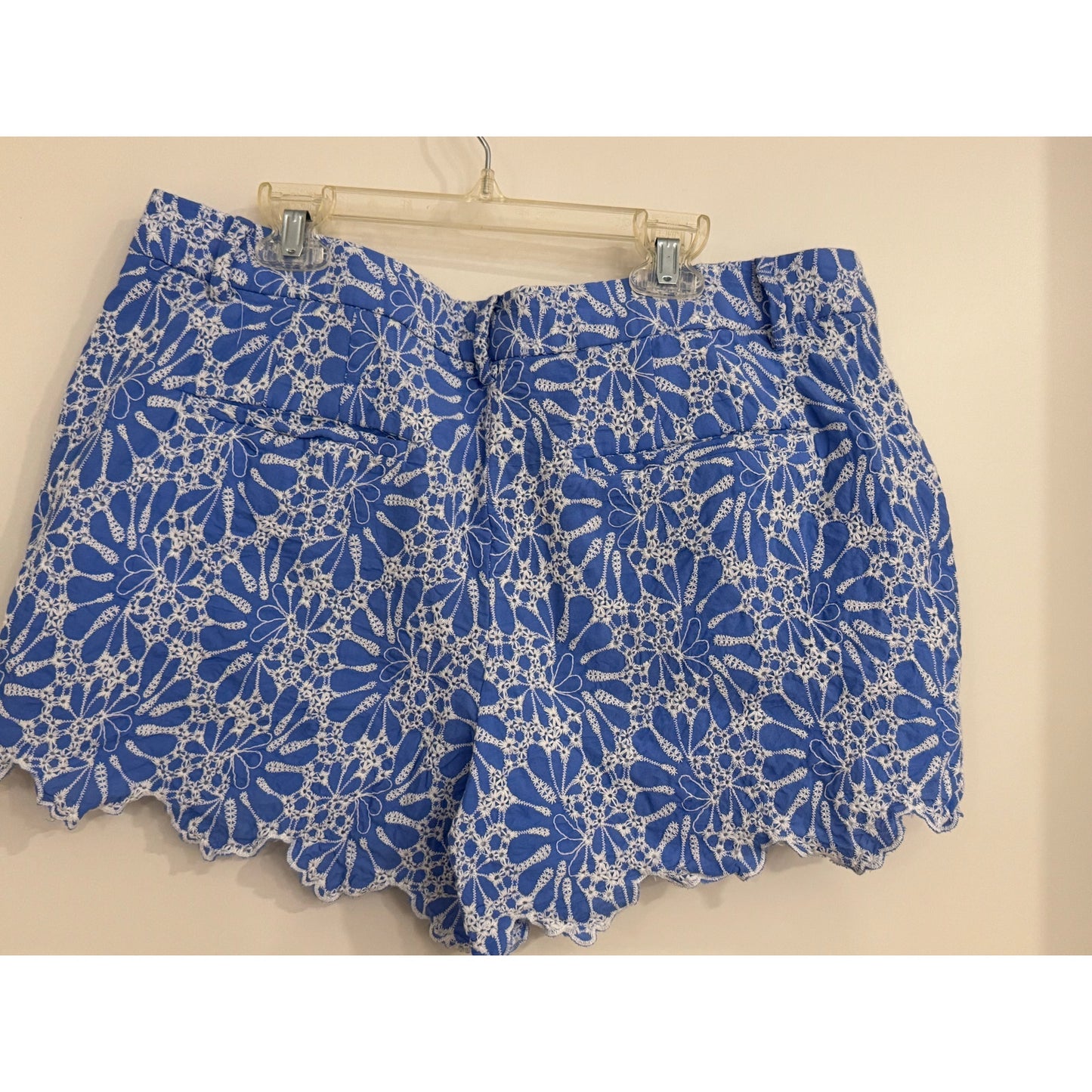 LOFT Riviera Embroidered Eyelet Shorts – Size 12 – NEW