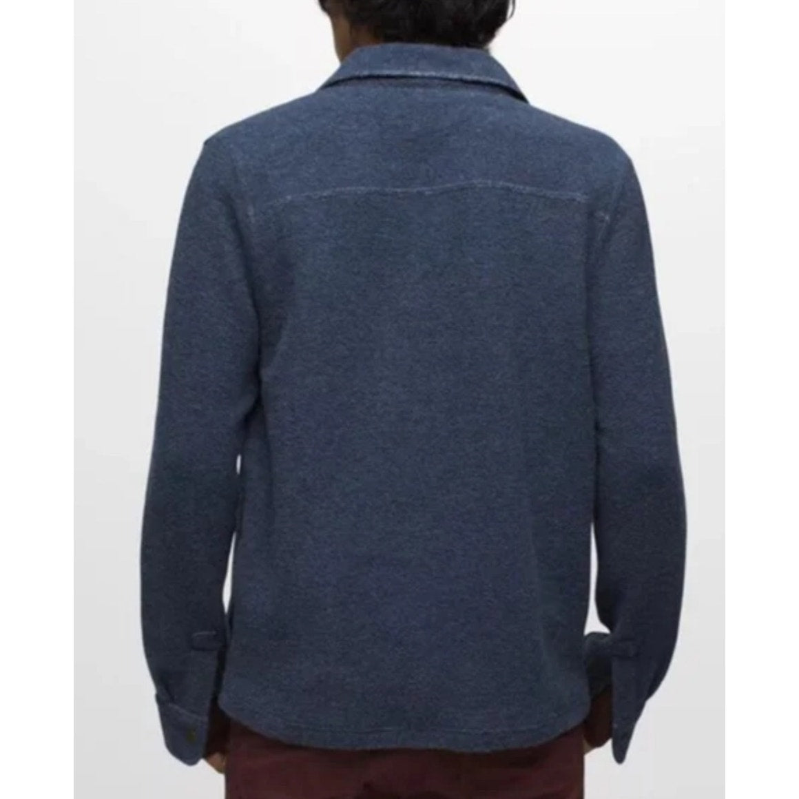 prAna IncrediWool Overshirt XL – Stormy Night Heather – NWT