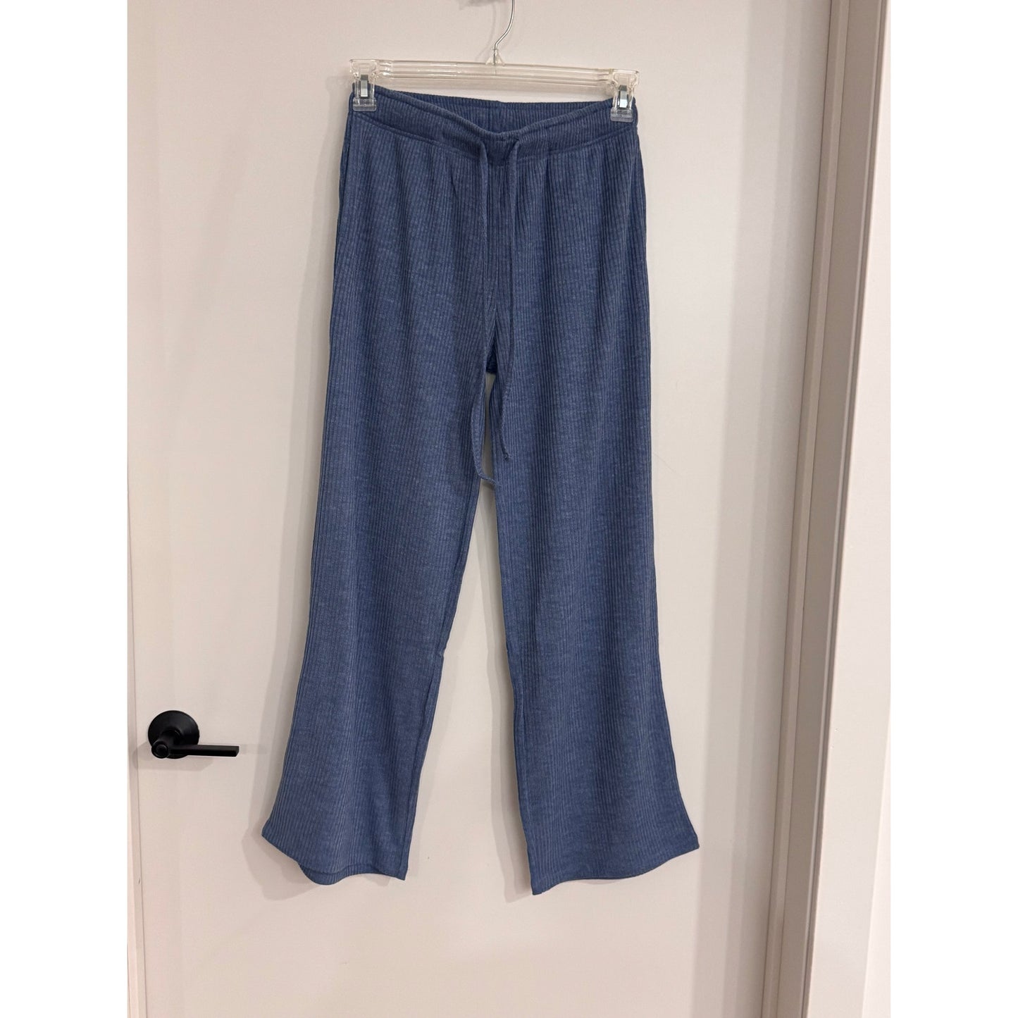 Zenana Ribbed Lounge Set | Blue | Size M | NWT
