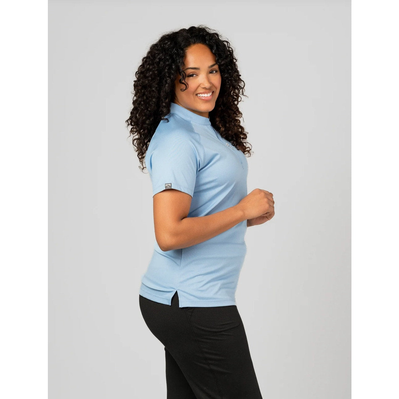 Storm Creek Visionary II Solid Short Sleeve Polo – Size Medium - Blue NEW
