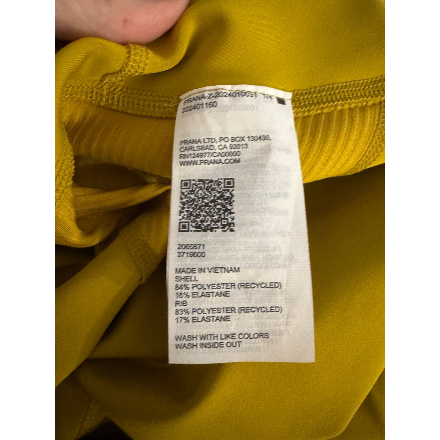 prAna Sculpt™ Send Off Legging in Golden Leaf | Size Large NWT