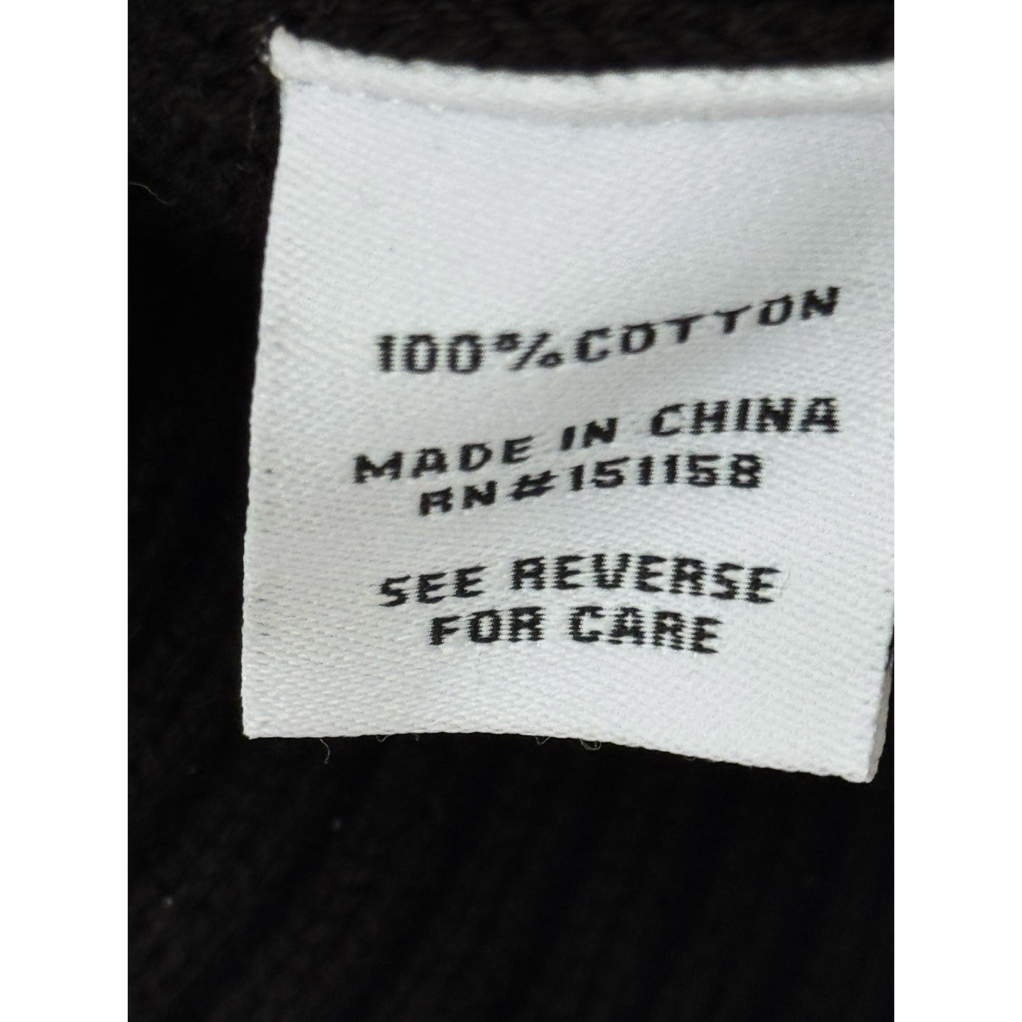525 America Born in BKLYN Distressed Mock Neck Sweater – Size S – Black NWT