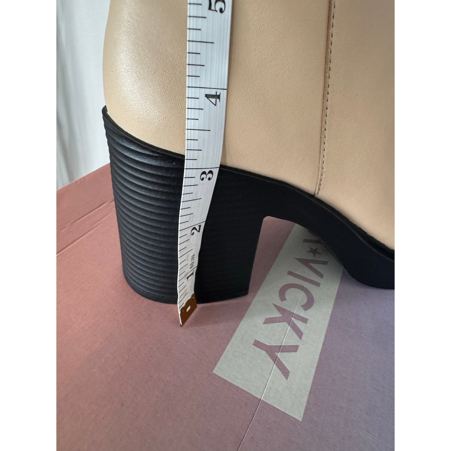 Lisa Vicky VALID-V Chunky Heel Ankle Boots | Size 7 NEW