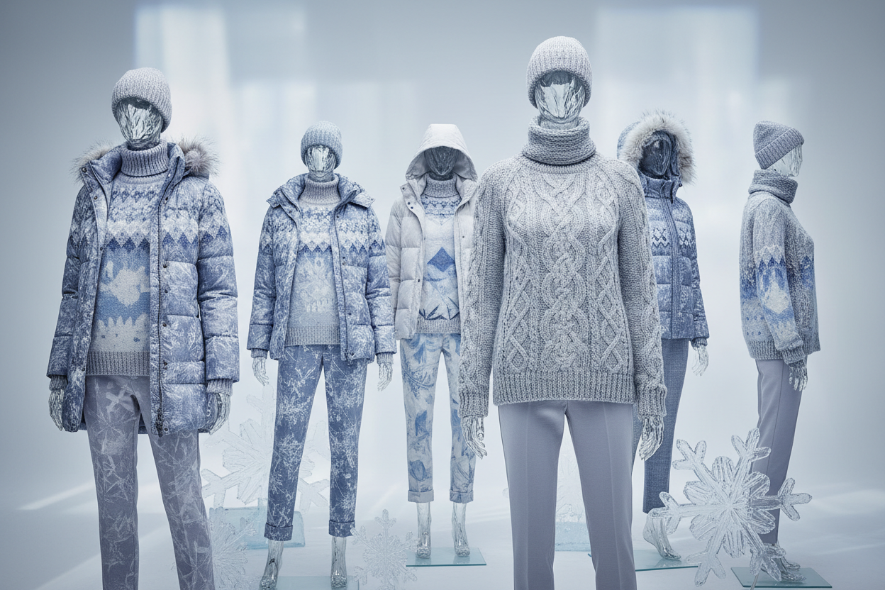 Frosty clothes